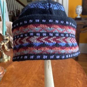 Icelandic Design Knit Wool Winter Hat Beanie for men or women